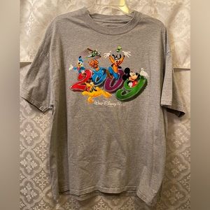 Walt Disney World 2009 Grey T-shirt XL